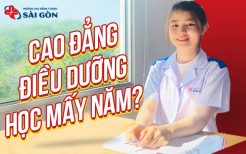 cao đẳng điều dưỡng học mấy năm