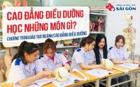 cao đẳng điều dưỡng học những môn gì