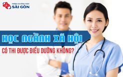 học xã hội có thi được điều dưỡng không