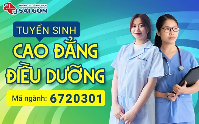 cao đẳng y dược sài gòn tuyển sinh cao đẳng điều dưỡng