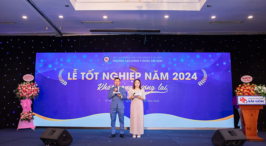 lễ tốt nghiệp trường cao đẳng y dược sài gòn năm 2024