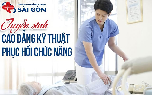 Trường Cao đẳng Y Dược Sài Gòn tuyển sinh ngành Kỹ thuật Phục hồi chức năng