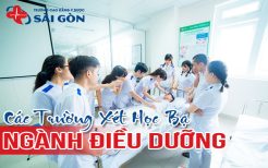 xét học bạ ngành điều dưỡng