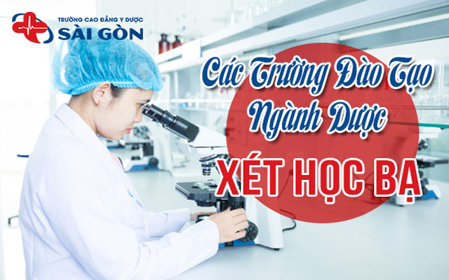 các trường đào tạo ngành dược xét học bạ