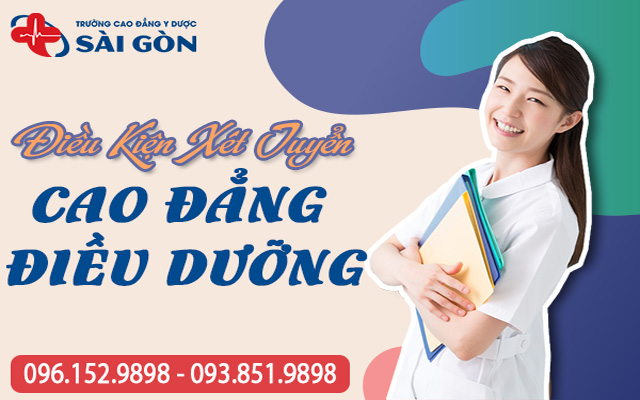 điều kiện xét tuyển cao đẳng điều dưỡng