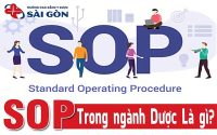 sop trong ngành dược là gì