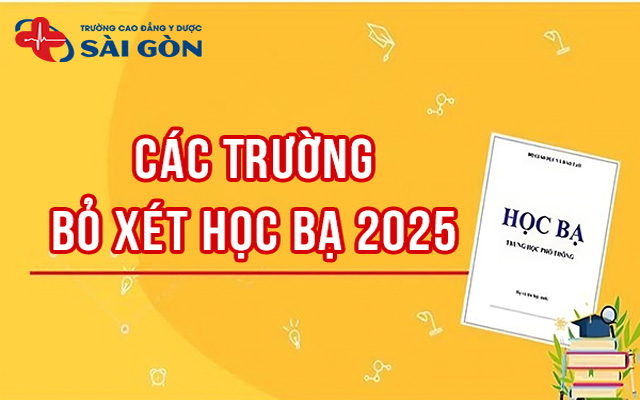 các trường bỏ xét học bạ 2025