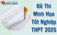 đề thi minh họa tốt nghiệp thpt 2025