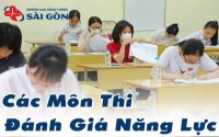 các môn thi đánh giá năng lực