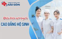 điều kiện xét tuyển cao đẳng hộ sinh