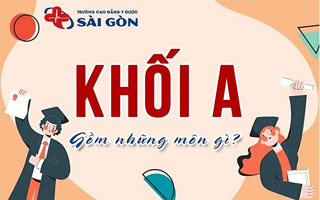 khối a gồm những môn gì