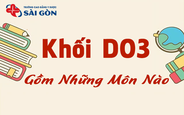 khối d03 gồm những môn nào