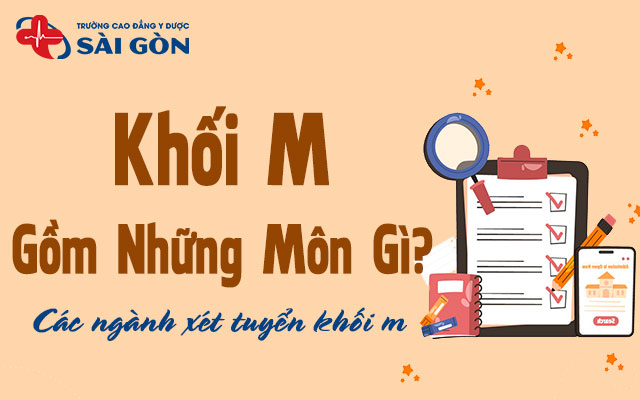 khối m gồm những môn gì