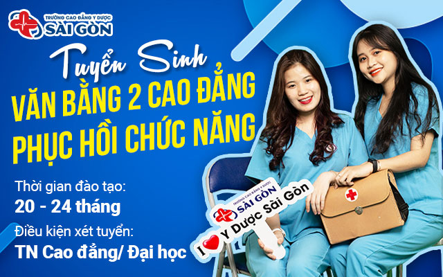 tuyển sinh văn bằng 2 cao đẳng phục hồi chức năng