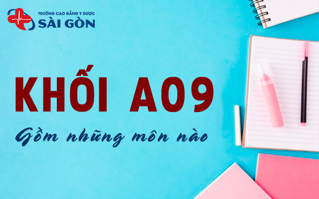 khối a09 gồm những môn nào