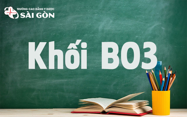 khối b03 gồm những môn nào