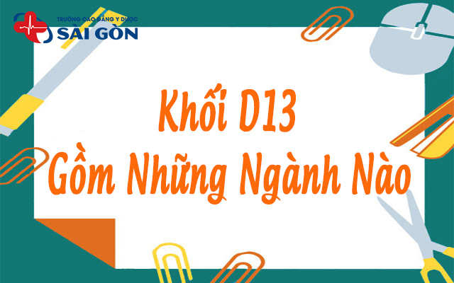 khối d13 gồm những ngành nào