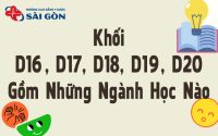 khối d16 d17 d18 d19 d20