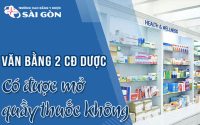 văn bằng 2 dược có được mở quầy thuốc không