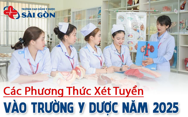 Có nhiều các phương thức xét tuyển vào trường Y Dược năm 2025