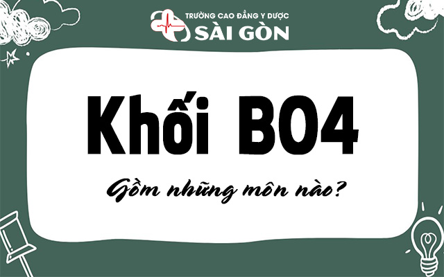 khối b04 gồm những môn nào