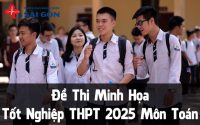 đề thi minh họa tốt nghiệp thpt 2025 môn toán