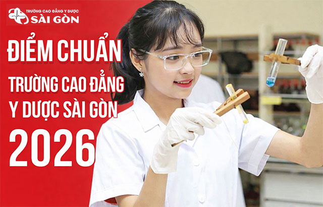 trường cao đẳng y dược sài gòn điểm chuẩn