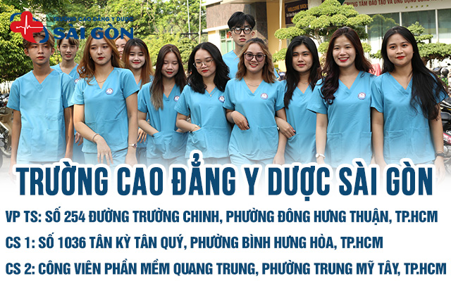 cao đẳng y dược sài gòn ở đâu