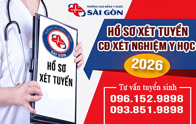 hồ sơ xét tuyển cao đẳng xét nghiệm y học