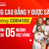 Mã trường và các ngành đào tạo tại Trường Cao đẳng Y Dược Sài Gòn