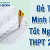 Bộ GDĐT công bố đề thi minh họa tốt nghiệp THPT 2025