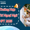 Các trường hợp miễn thi ngoại ngữ THPT 2025