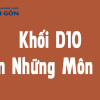 Khối D10 gồm những môn nào? Các trường xét tuyển khối D10