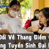 Dự kiến quy đổi về thang điểm chung tuyển sinh Đại học 2025