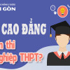 Học Cao đẳng có cần thi tốt nghiệp THPT không 2025?