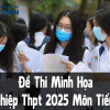 Đề thi minh họa tốt nghiệp THPT 2025 môn Anh [Đáp án chi tiết]