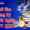 Thời gian đăng ký thi tốt nghiệp THPT 2025 cần nắm rõ