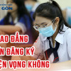 Học Cao đẳng có cần đăng ký nguyện vọng không năm 2025?