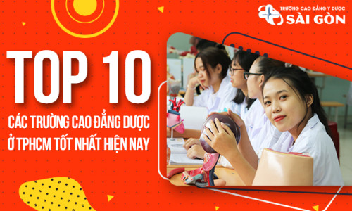 Top 10 các trường Cao đẳng Dược ở TPHCM tốt nhất hiện nay