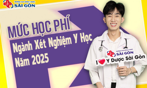 Mức học phí ngành Xét nghiệm Y học 2025