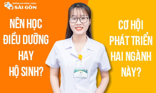 Nên học Điều dưỡng hay Hộ sinh? Cơ hội phát triển mỗi ngành
