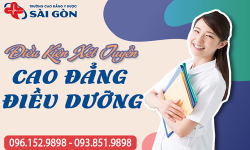 Điều kiện xét tuyển Cao đẳng Điều dưỡng TpHCM 2025 là gì?