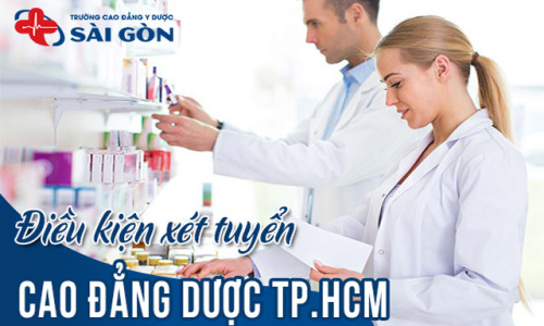 Điều kiện xét tuyển Cao đẳng Dược TPHCM năm 2025