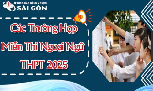 Các trường hợp miễn thi ngoại ngữ THPT 2025 gồm TH nào?
