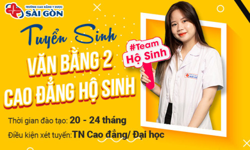 Tuyển sinh Văn bằng 2 Cao đẳng Hộ sinh tại TPHCM
