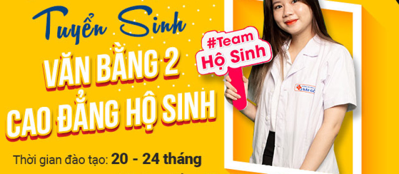 Tuyển sinh Văn bằng 2 Cao đẳng Hộ sinh tại TPHCM