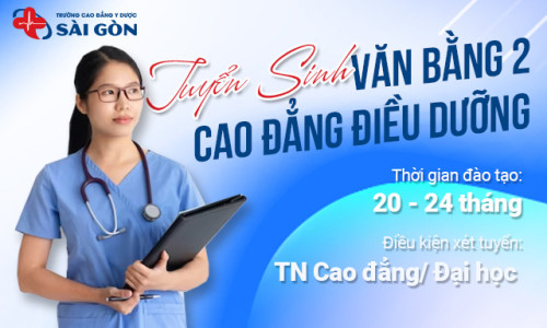 Tuyển Sinh Văn Bằng 2 Cao Đẳng Điều dưỡng HCM