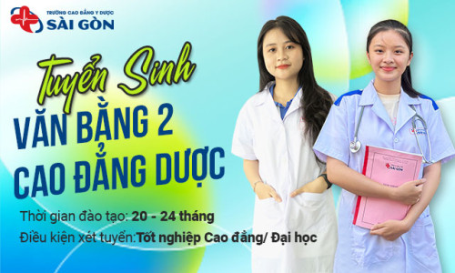 Tuyển Sinh Văn Bằng 2 Cao Đẳng Dược TPHCM