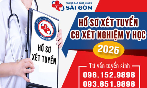 Hồ sơ xét tuyển Cao đẳng Xét nghiệm Y học năm 2025 cần gì?