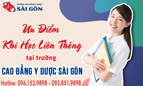 Ưu điểm khi học Liên thông tại Trường Cao đẳng Y Dược Sài Gòn